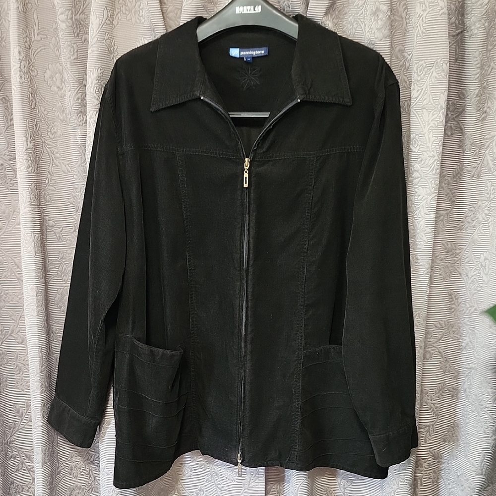 Penningtons Black Corduroy Jacket